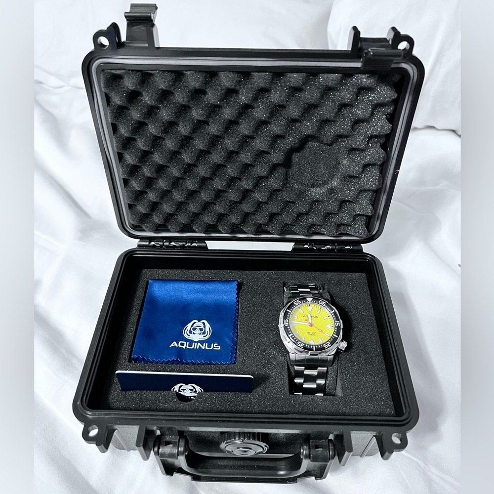 Aquinus Men’s Stainless Steel Watch - MSRP $675